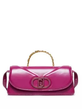 Сумка-тоут с логотипом LIU JO, розовый