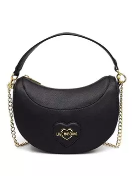 Сумка-тоут с логотипом Love Moschino, черный