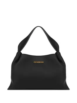 Сумка-тоут с логотипом Love Moschino, черный