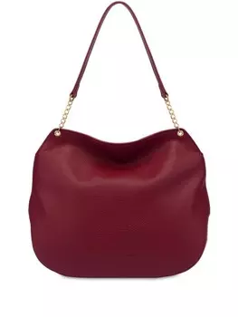 Сумка-тоут с логотипом Love Moschino, красный