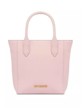 Сумка-тоут с логотипом Love Moschino, розовый