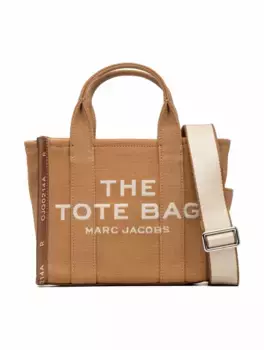 Сумка-тоут с логотипом Marc Jacobs, бежевый