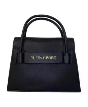Сумка Тоут с логотипом спереди Plein Sport, черный