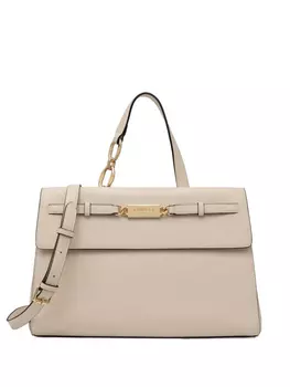 Сумка-тоут с логотипом TWINSET, нейтральный