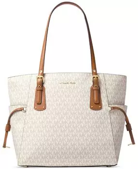Сумка-тоут с логотипом Voyager East West Michael Kors