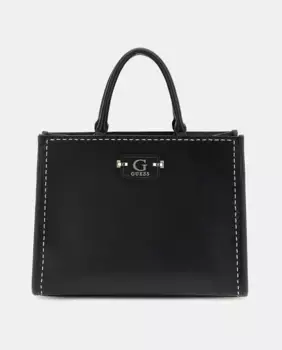 Сумка-тоут с магнитной застежкой Guess, черный