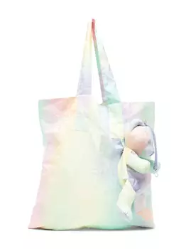 Сумка-тоут с монограммой Fendi Kids, ммультиколор