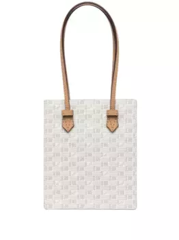 Сумка-тоут с монограммой Moreau, нейтральный