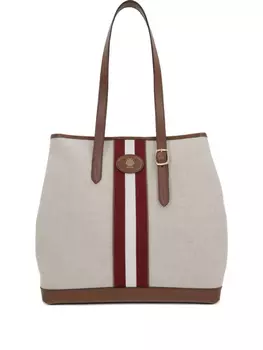Сумка-тоут с нашивкой-логотипом Bally, нейтральный