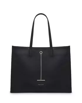 Сумка-тоут с подвеской «Александр» McQueen, черный