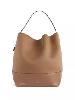 Сумка-тоут с поясом TOTEME, коричневый