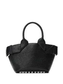 Сумка-тоут с пряжкой и заклепками Alexander Wang, черный