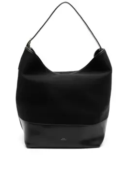 Сумка-тоут с ремешком TOTEME, черный