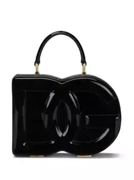 Сумка-тоут с тисненым логотипом DOLCE & GABBANA, черный