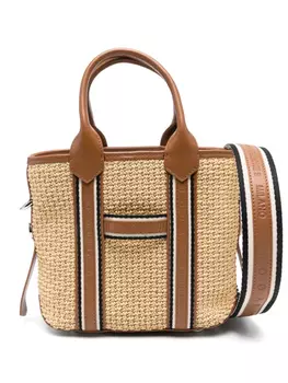 Сумка-тоут с тисненым логотипом Hogan, нейтральный