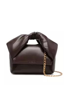 Сумка-тоут с узлами JW ANDERSON, коричневый