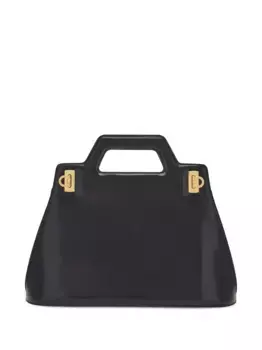 Сумка-тоут с верхней ручкой Ferragamo, черный