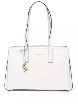 Сумка-тоут с верхней ручкой MICHAEL KORS, белый