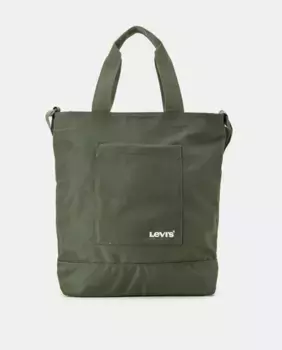 Сумка-тоут с вышитым логотипом Levi's, цвет Musgo