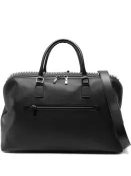 Сумка-тоут с заклепками Christian Louboutin, черный