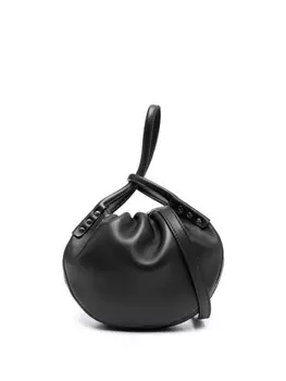 Сумка-тоут с заклепками Zanellato, черный