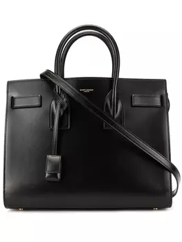 Сумка-тоут Sac de Jour Saint Laurent, черный