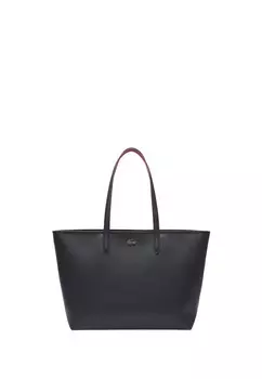 Сумка-тоут SAC SHOPPING Lacoste, черный