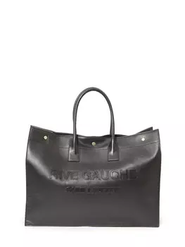 Сумка-тоут Saint Laurent Large Rive Gauche, черный