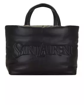 Сумка-тоут Saint Laurent Ysl, неро