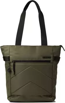 Сумка-тоут Scurry, изготовленная из экологически чистых материалов Hedgren, цвет Olive Night