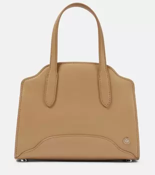 Сумка-тоут Sesia Micro из кожи Loro Piana, бежевый