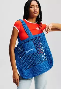 Сумка-тоут SHOPPER BEACH Karl Lagerfeld Jeans, синий