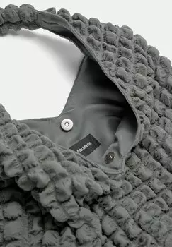 Сумка-тоут SHOPPER PULL&BEAR, серый