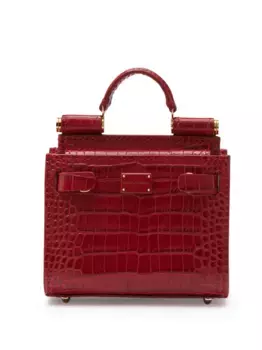 Сумка-тоут Sicily 62 размера мини DOLCE & GABBANA, красный