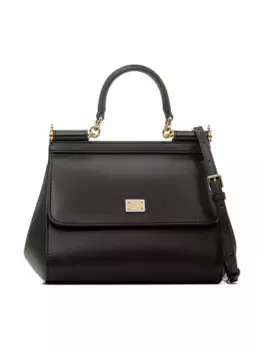 Сумка-тоут Sicily small Dolce&Gabbana, черный