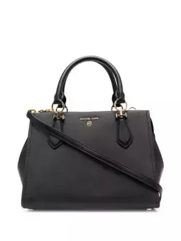 Сумка-тоут Sienna из зернистой кожи MICHAEL KORS, черный