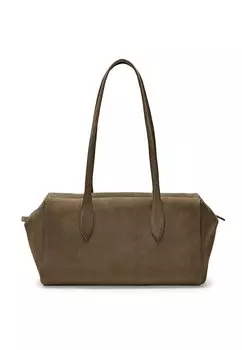Сумка-тоут SPLIT Massimo Dutti, песочный