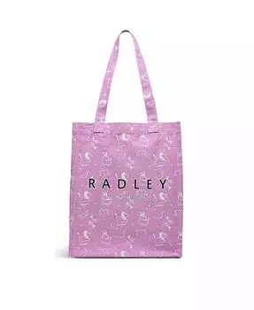 Сумка-тоут среднего размера с открытым верхом Astrology Radley London, мультиколор