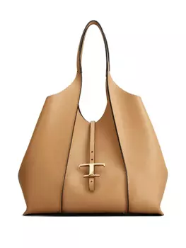 Сумка-тоут средней длины T Timeless Tod's, нейтральный