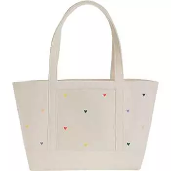 Сумка-тоут средней плотности из плотной ткани Baggu, серый