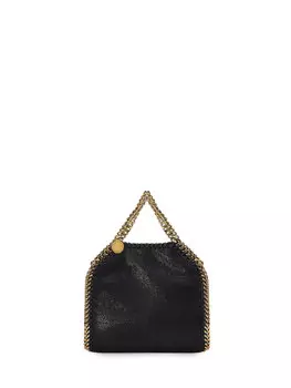 Сумка-тоут Stella Mccartney Falabella micro, черный