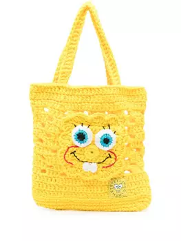Сумка-тоут Stella McCartney Kids x Nickelodeon Spongebob, желтый
