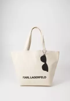 Сумка-тоут SUNGLASSES UNISEX KARL LAGERFELD, черный