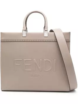 Сумка-тоут Sunshine FENDI, серый