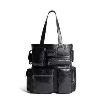 Сумка-тоут Superbusy BALENCIAGA, черный