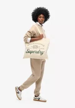 Сумка-тоут Superdry, коричневый