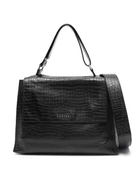 Сумка-тоут Sveva среднего размера Orciani, черный