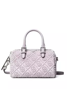 Сумка-тоут T Monogram Tory Burch, фиолетовый