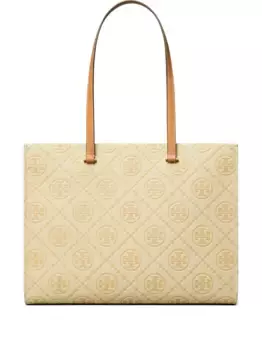 Сумка-тоут T Monogram Tory Burch, нейтральный