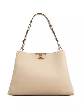 Сумка-тоут T Timeless среднего размера Tod's, нейтральный цвет